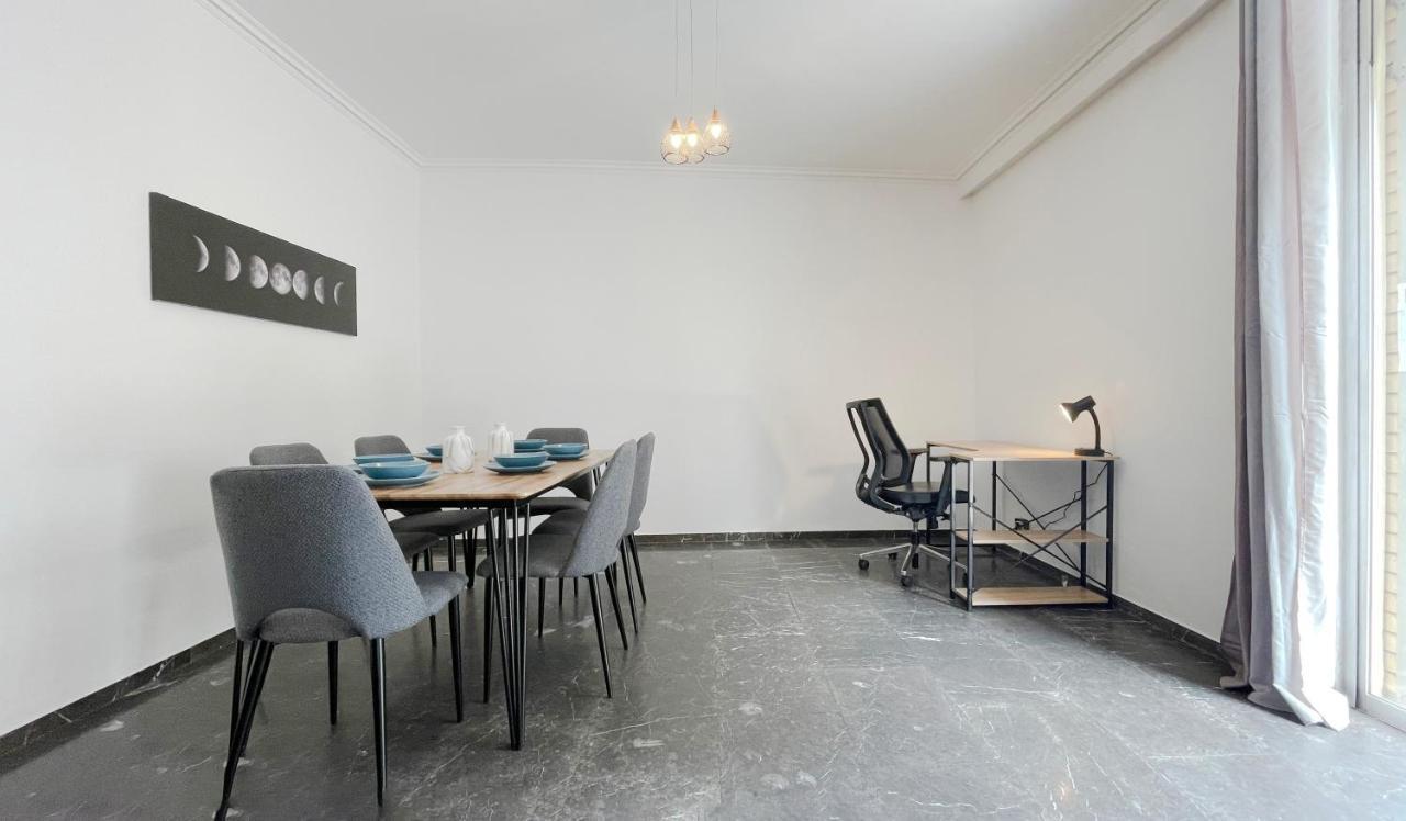 Ferienwohnung Filis Sunny 80Sqm Apt In Viktoria Athen Exterior foto
