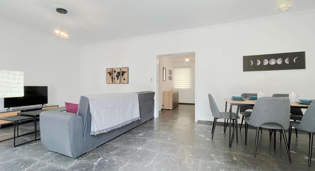 Ferienwohnung Filis Sunny 80Sqm Apt In Viktoria Athen Exterior foto