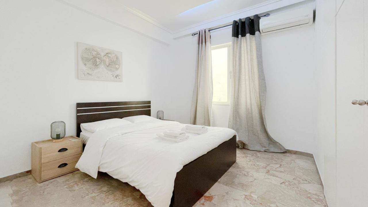Ferienwohnung Filis Sunny 80Sqm Apt In Viktoria Athen Exterior foto