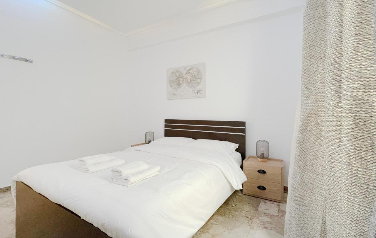 Ferienwohnung Filis Sunny 80Sqm Apt In Viktoria Athen Exterior foto