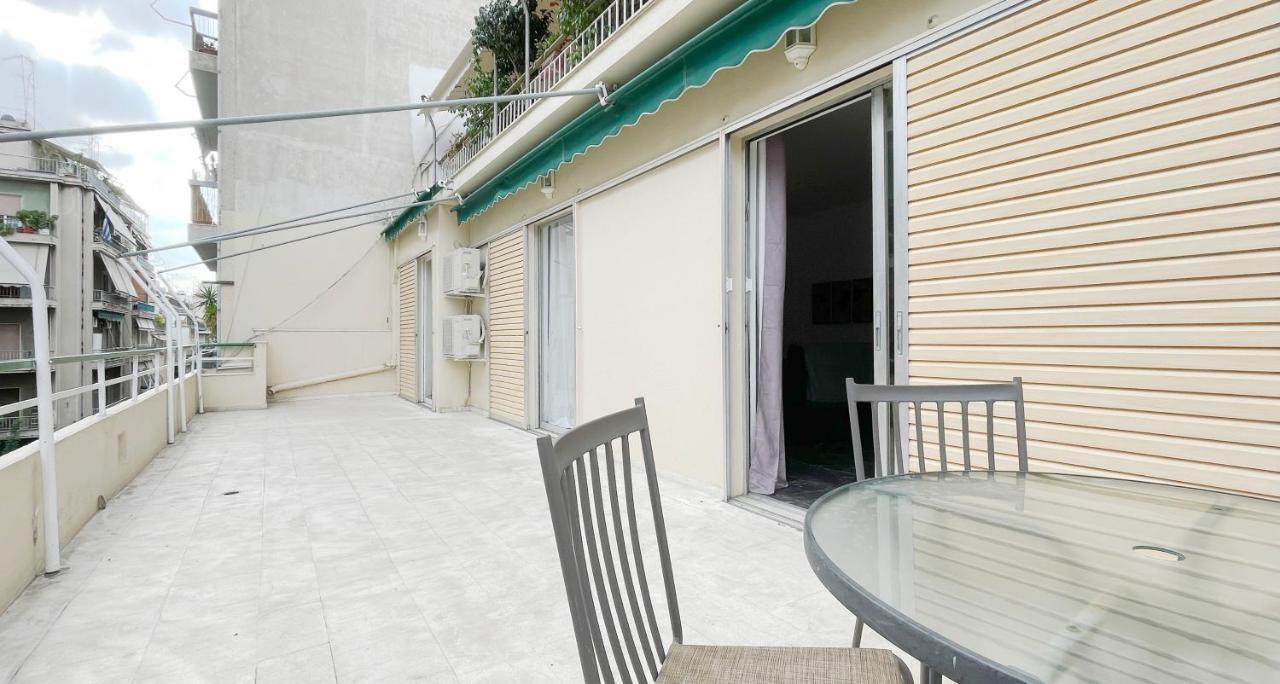 Ferienwohnung Filis Sunny 80Sqm Apt In Viktoria Athen Exterior foto