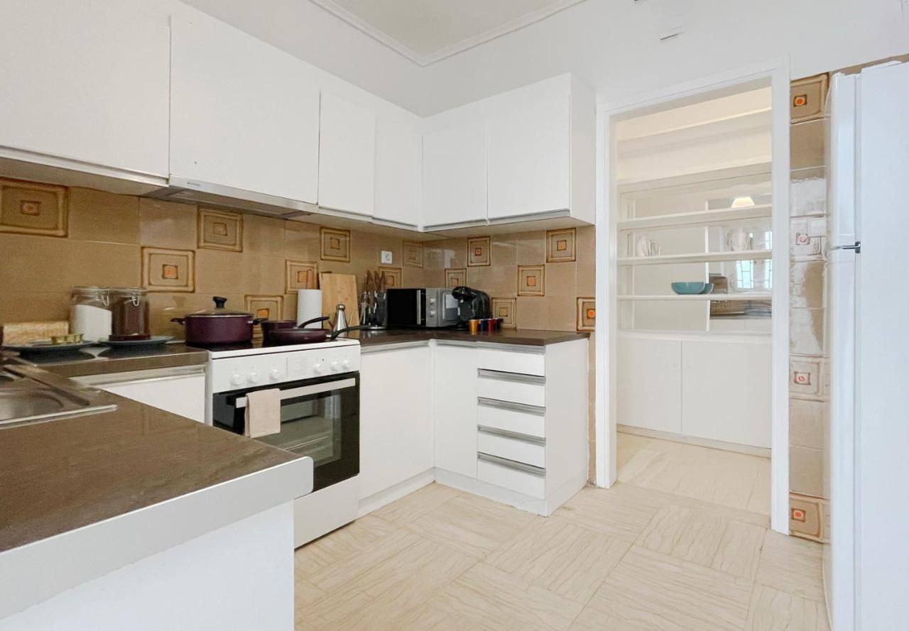 Ferienwohnung Filis Sunny 80Sqm Apt In Viktoria Athen Exterior foto