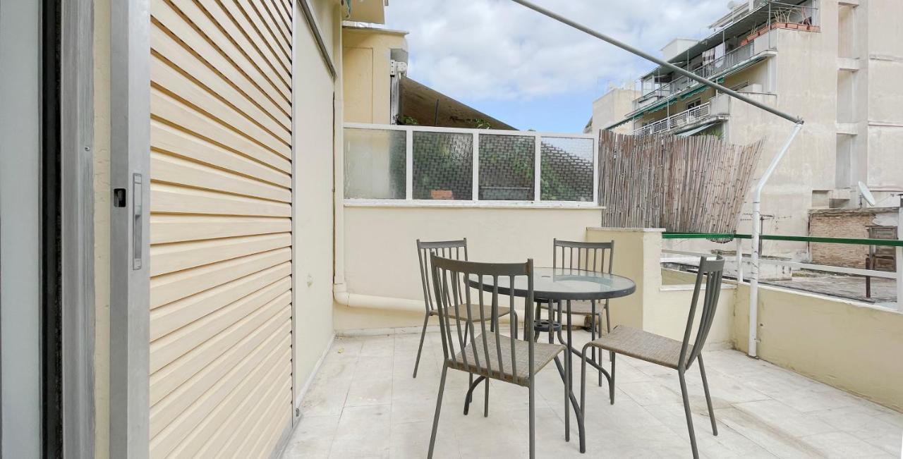 Ferienwohnung Filis Sunny 80Sqm Apt In Viktoria Athen Exterior foto